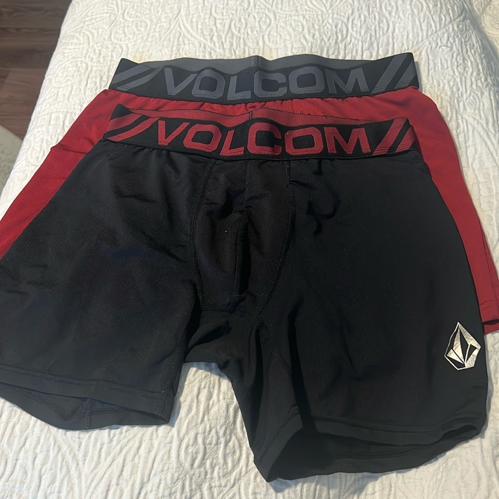 Breathable Volcom Boxer Brief 2 Pair - M